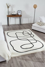 Lasso - Tapis D'Intérieur - Polyester - Ivoire