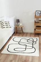 Lasso - Tapis D'Intérieur - Polyester - Ivoire