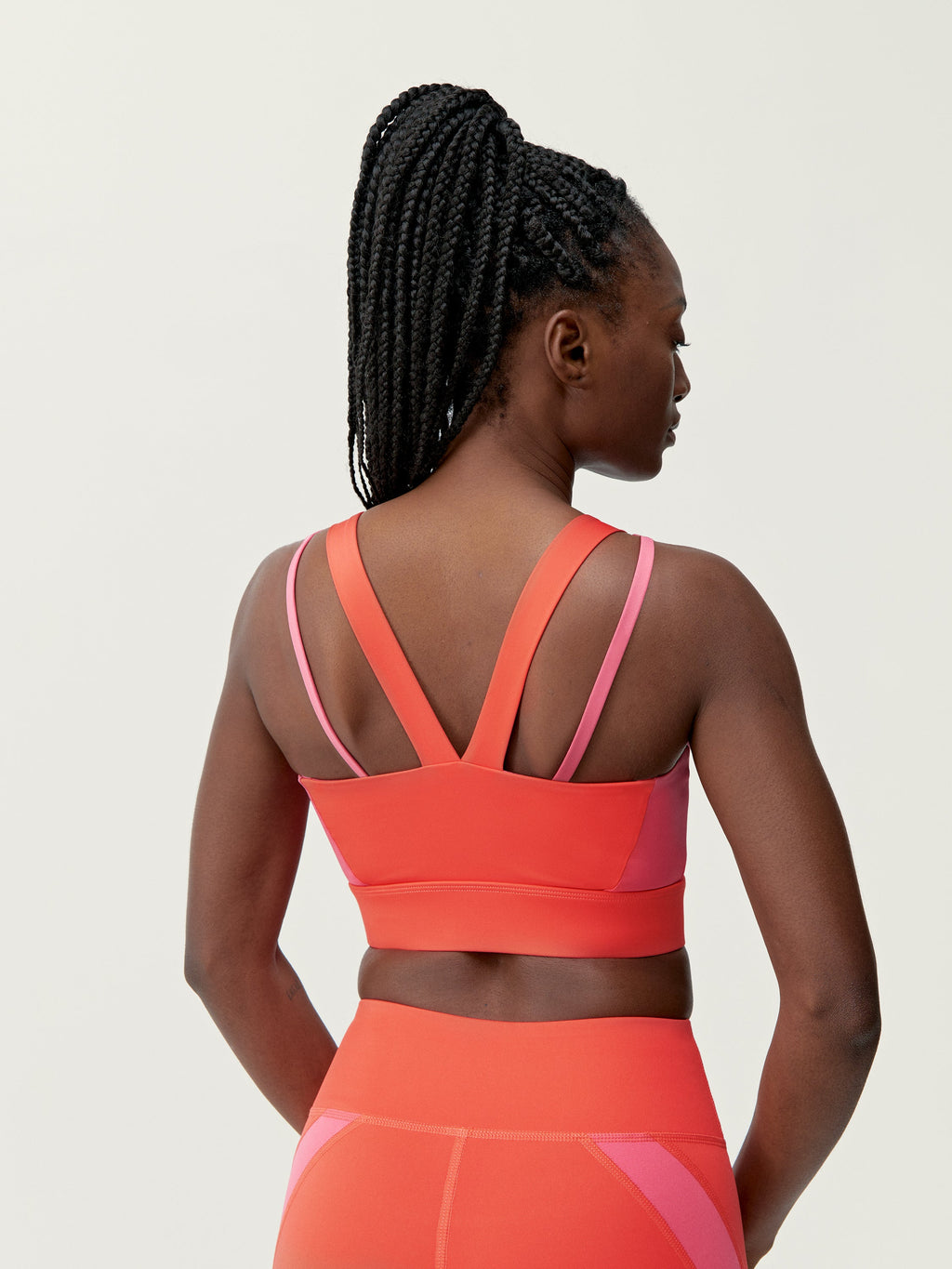 Brassière Latika - Corail Brillant/Fuxia Brillant - Femme