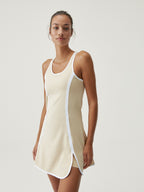 Robe Laver - Lait D'Avoine/Blanc - Femme