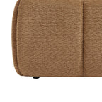 Lavinia - Lit Coffre - Tissu Chenille Caramel