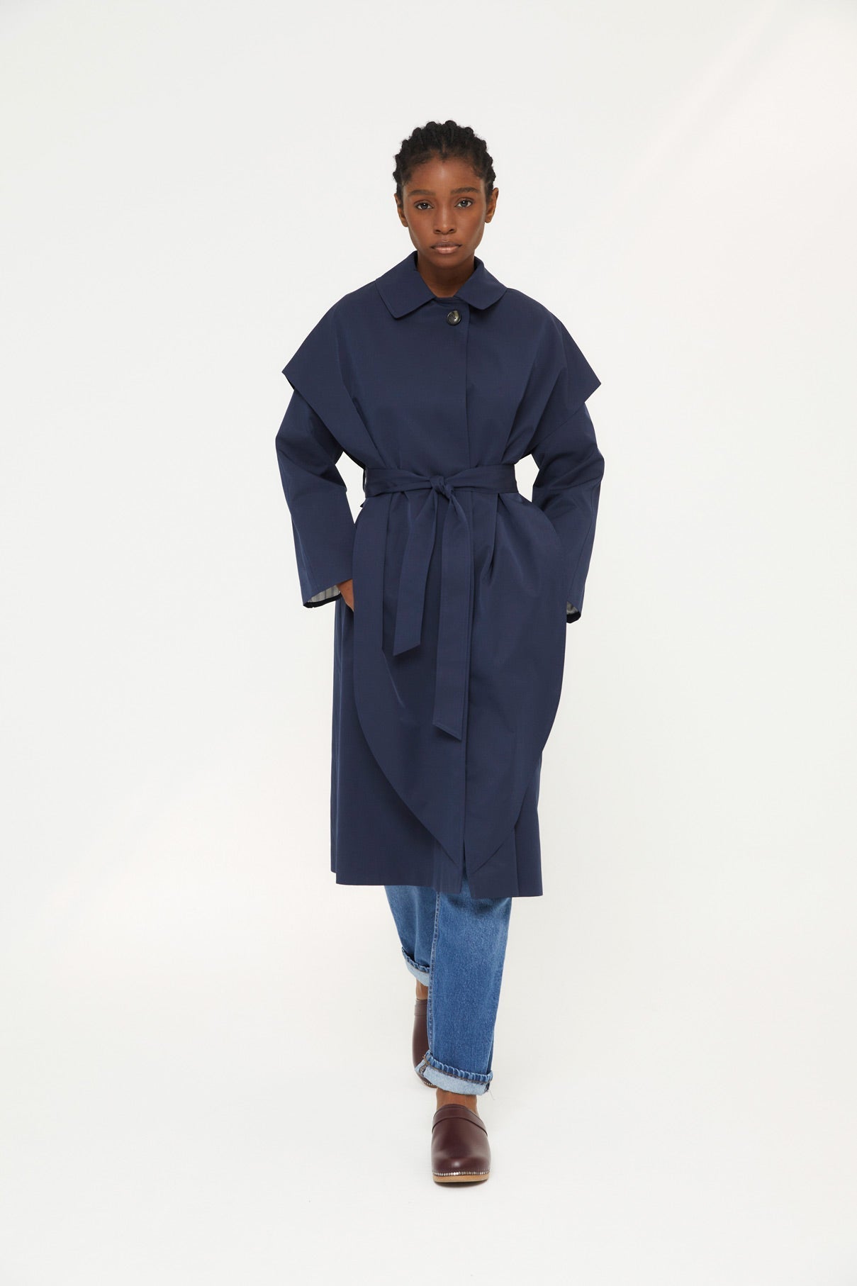 Trench Cape Pluie Marine