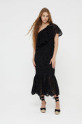 Robe Découpé Découpé Noir