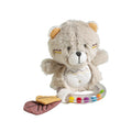Hochet Ours En Velours Beige