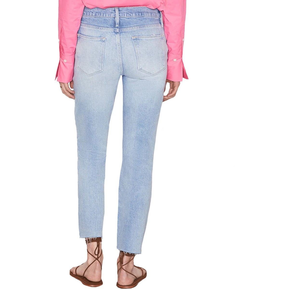 Pantalon Le High Straight Raw After - Blackthorn