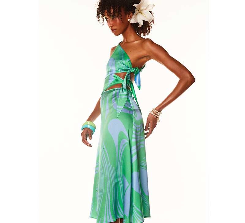 Robe Lana Vert