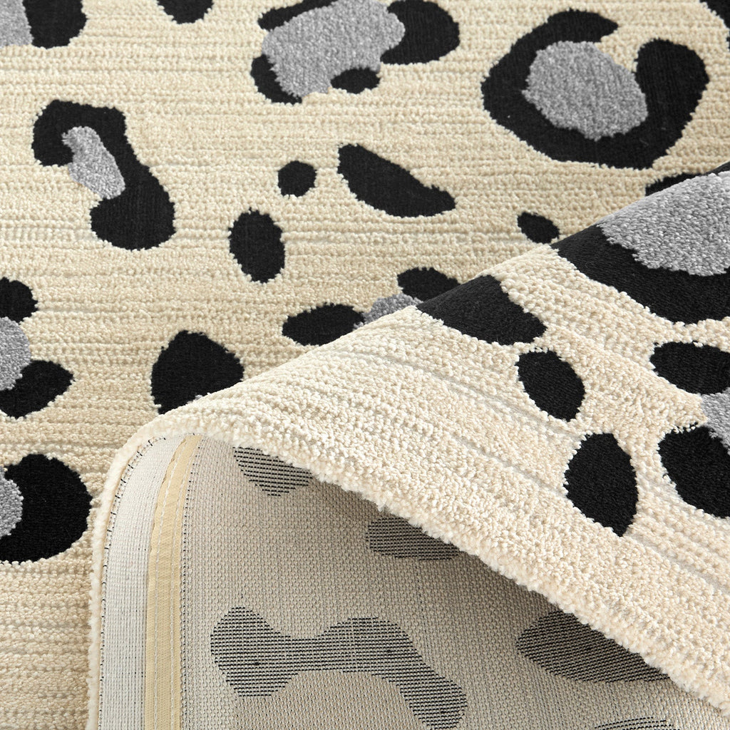 Leovah - Tapis D'Intérieur - Polypropylène - Crème