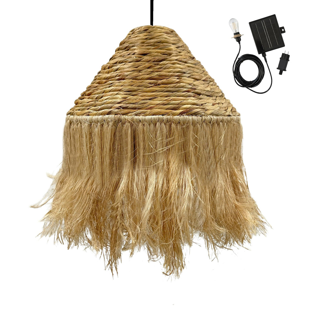 Leonora - Suspension Solaire - Jacinthe D'Eau - Beige