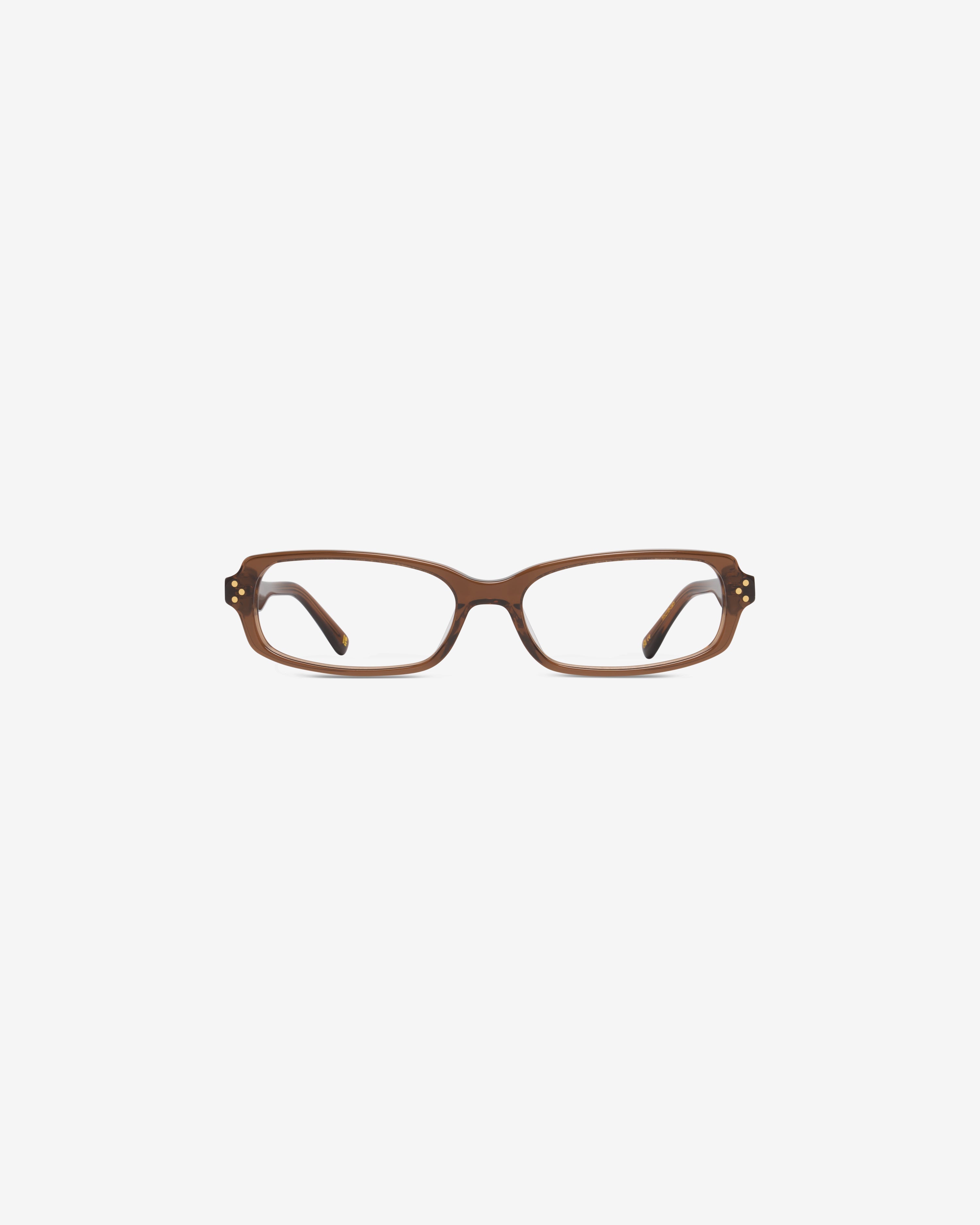 Lunettes De Vue Diana - Marron Transparent - Mixte
