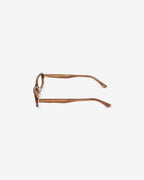 Lunettes De Vue Diana - Marron Transparent - Mixte
