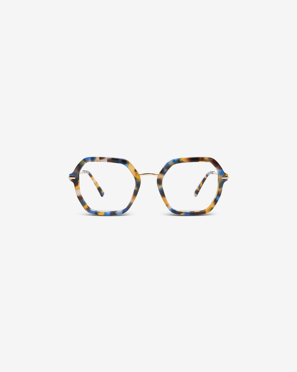 Lunettes De Vue Megan - Bleu Écaille - Mixte