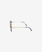 Lunettes De Vue Megan - Bleu Écaille - Mixte