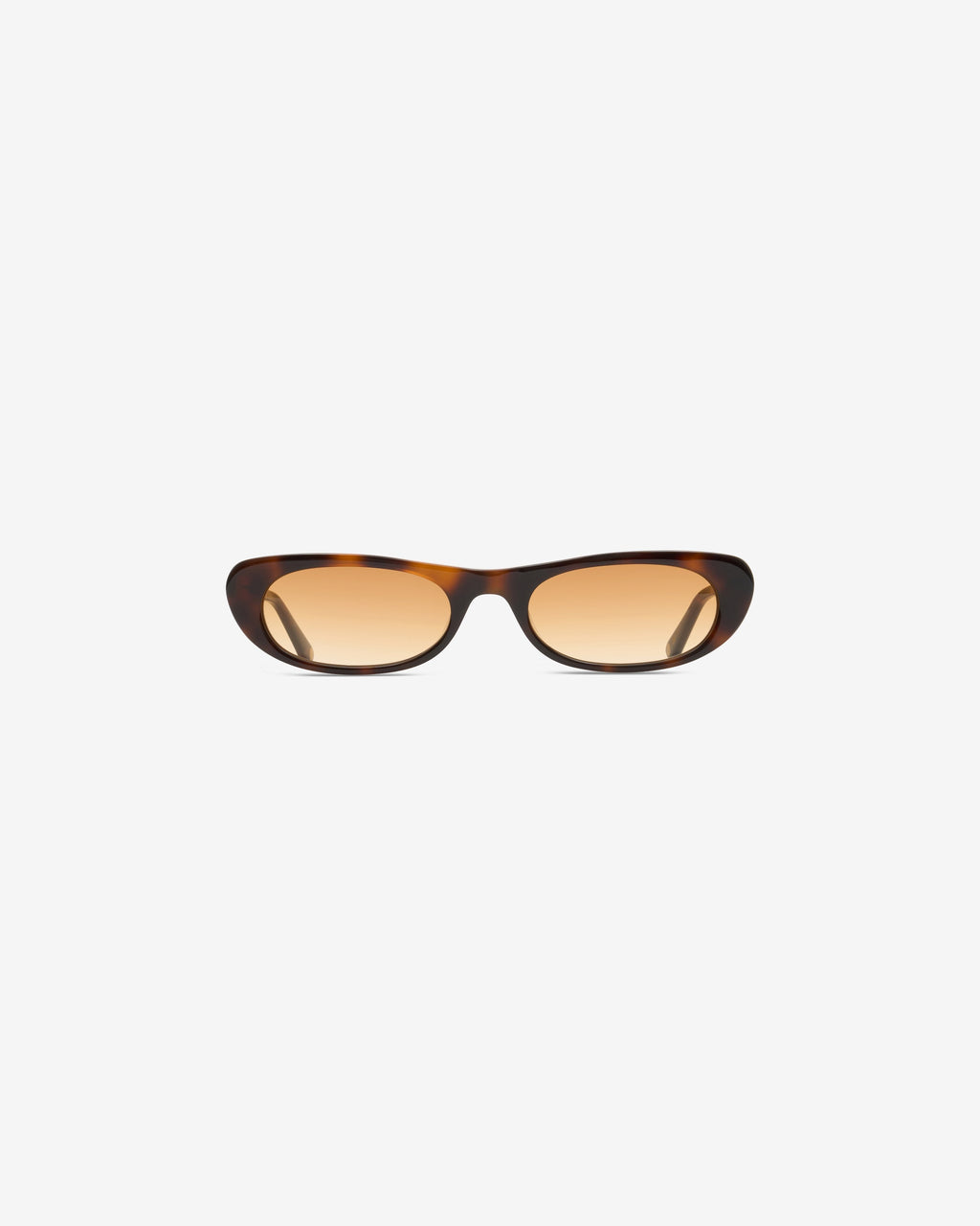 Lunettes de soleil Mira Ecaille — monture papillon acétate, vue de face