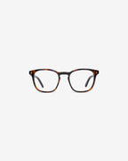 Lunettes de vue Jay Ecaille — monture rectangulaire acétate, vue de face