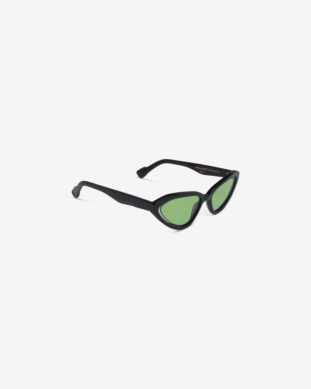 Lunettes De Soleil Becks - Noir Et Vert - Mixte