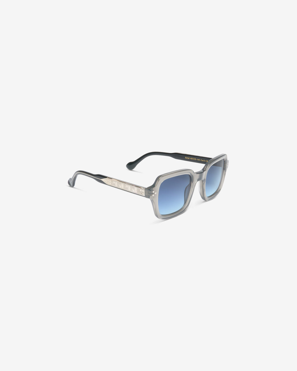 Lunettes De Soleil Solal - Gris Transparent - Homme