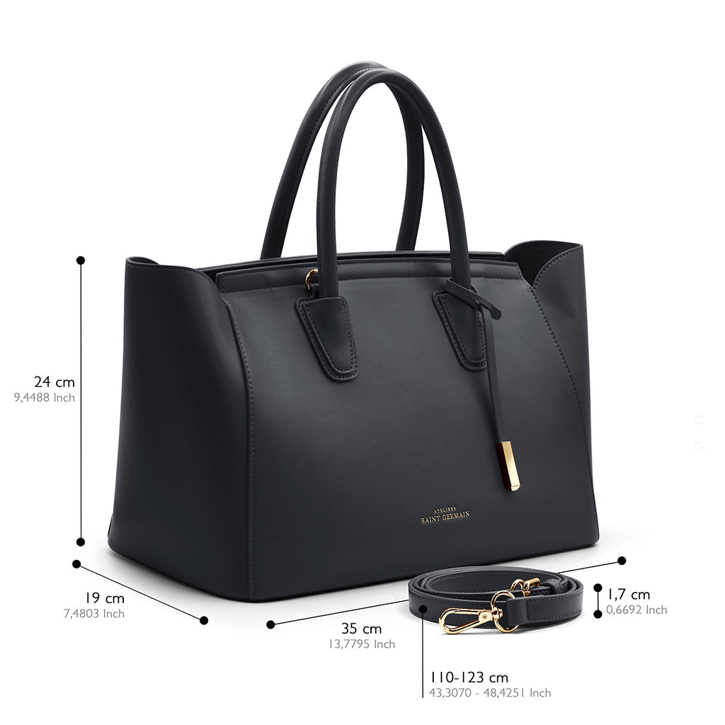 Sac À Main Cabas Levallois - Noir