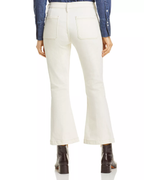 Pantalon Le Bardot Crop Flare - Ecru
