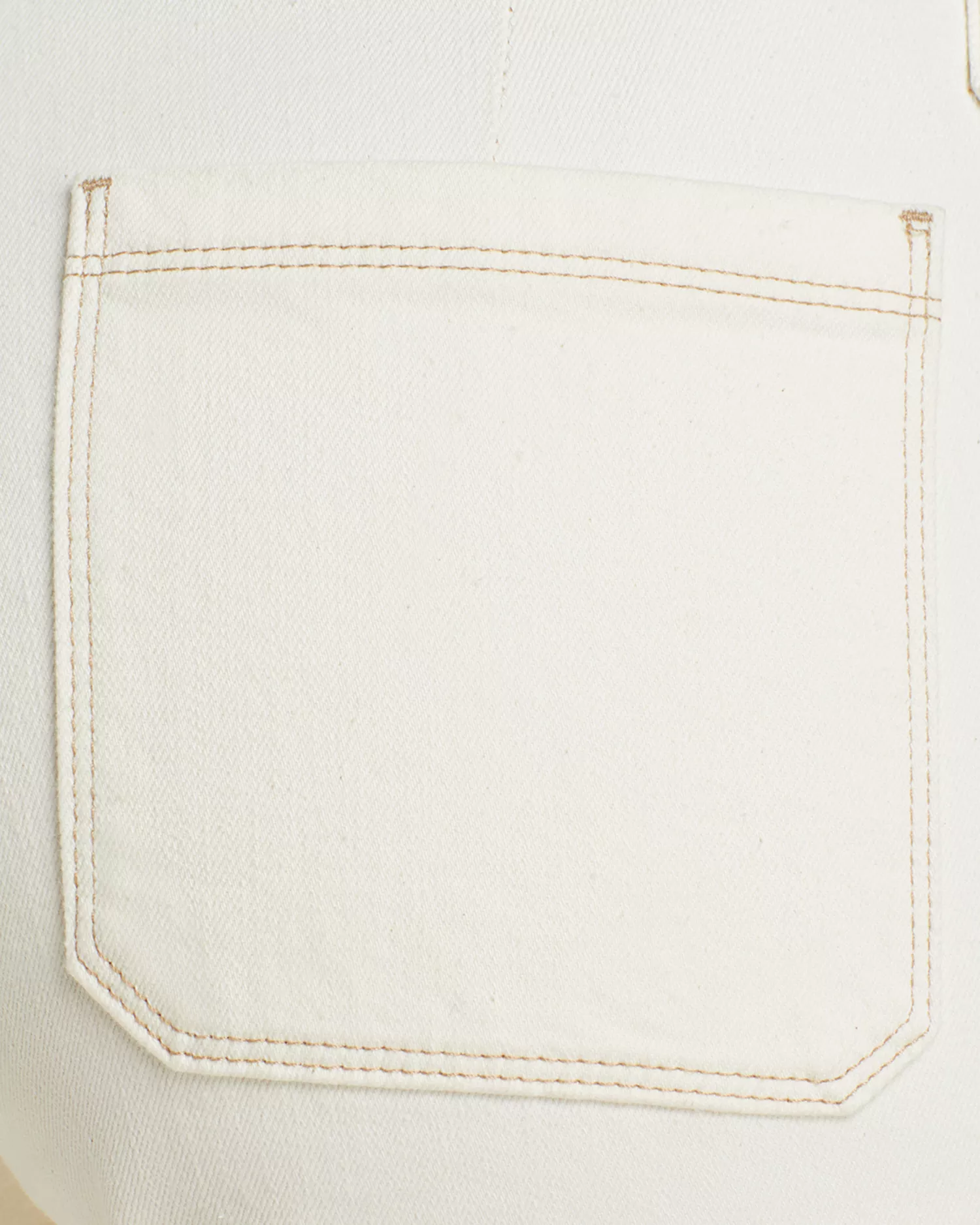 Pantalon Le Bardot Crop Flare - Ecru