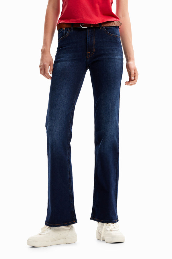 Pantalon Le Crop Mini Boot Released Hem - Roswell