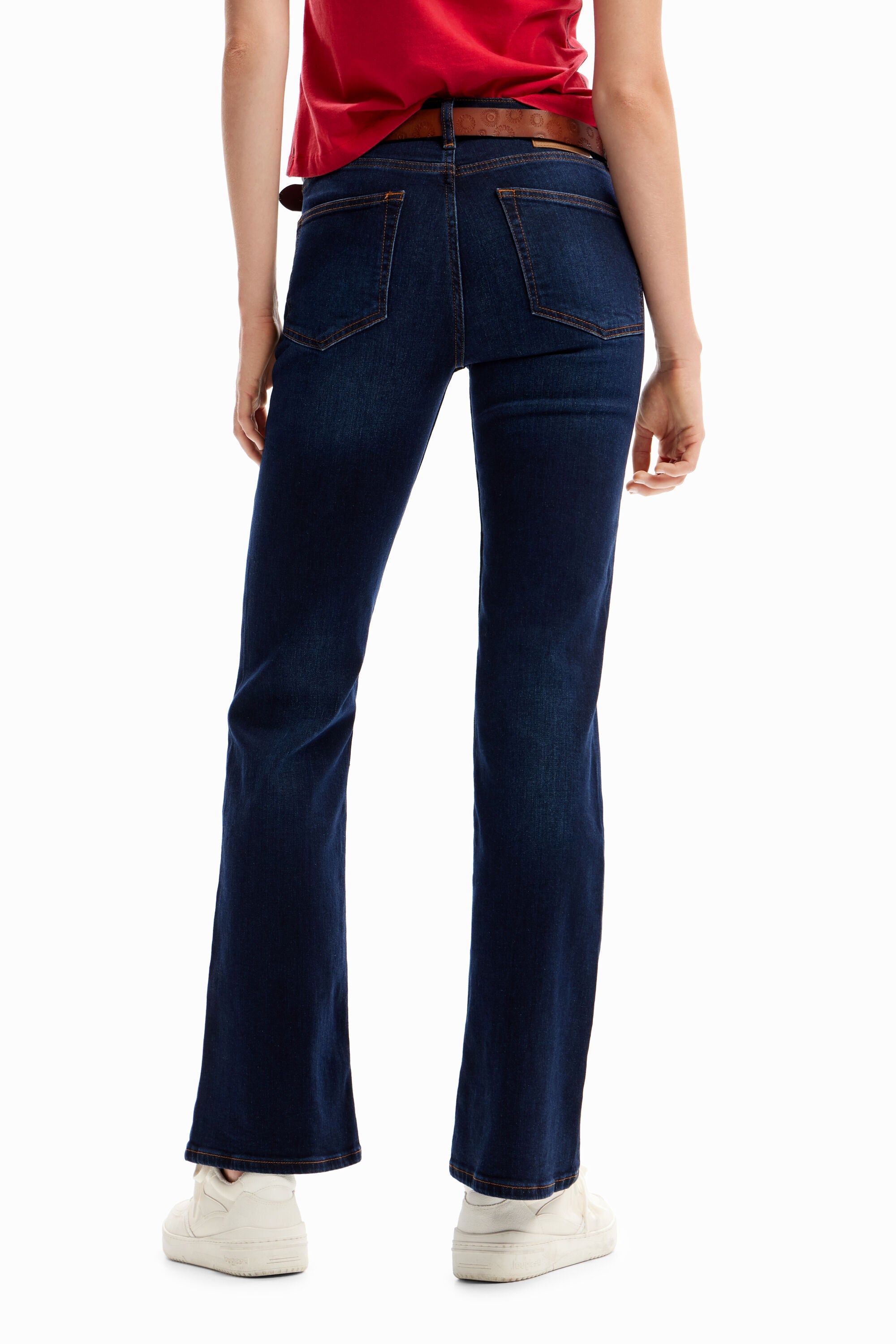 Pantalon Le Crop Mini Boot Released Hem - Roswell