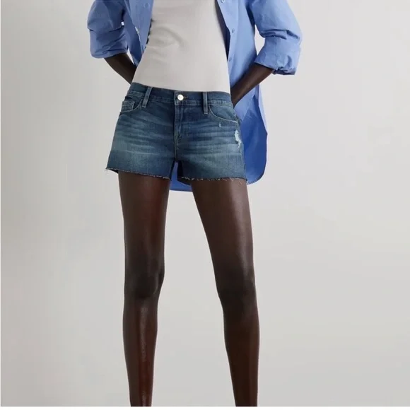 Pantalon Le Cutoff - Azure