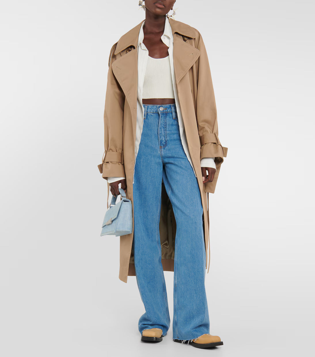 Pantalon Le High N Tight Wide Leg Raw After - Meadow