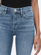 Pantalon Le High Straight Long - Daphne Blue