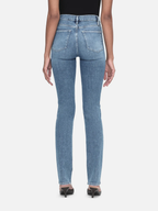 Pantalon Le High Straight Long - Daphne Blue
