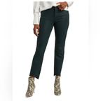 Pantalon Le High Straight Raw Stagger Coated - Pine