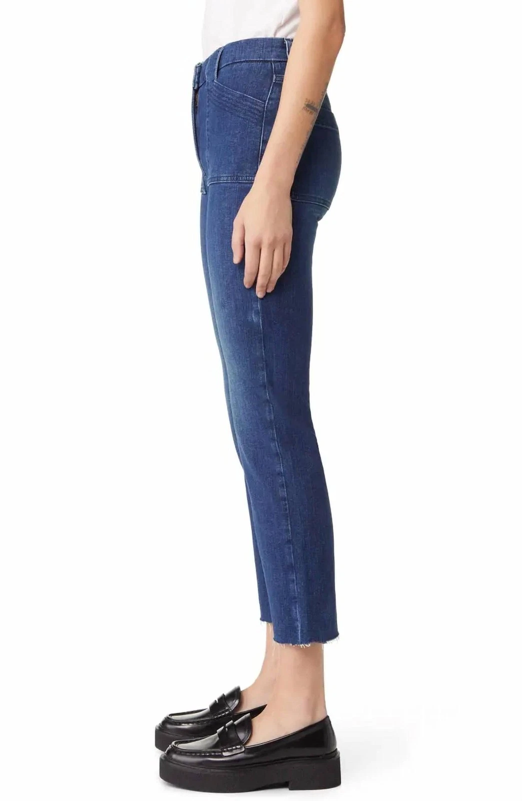 Pantalon Le High Straight Trapunto St - Aurora