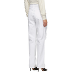 Pantalon Le Hollywood Jean - Rumpled Blanc Rips