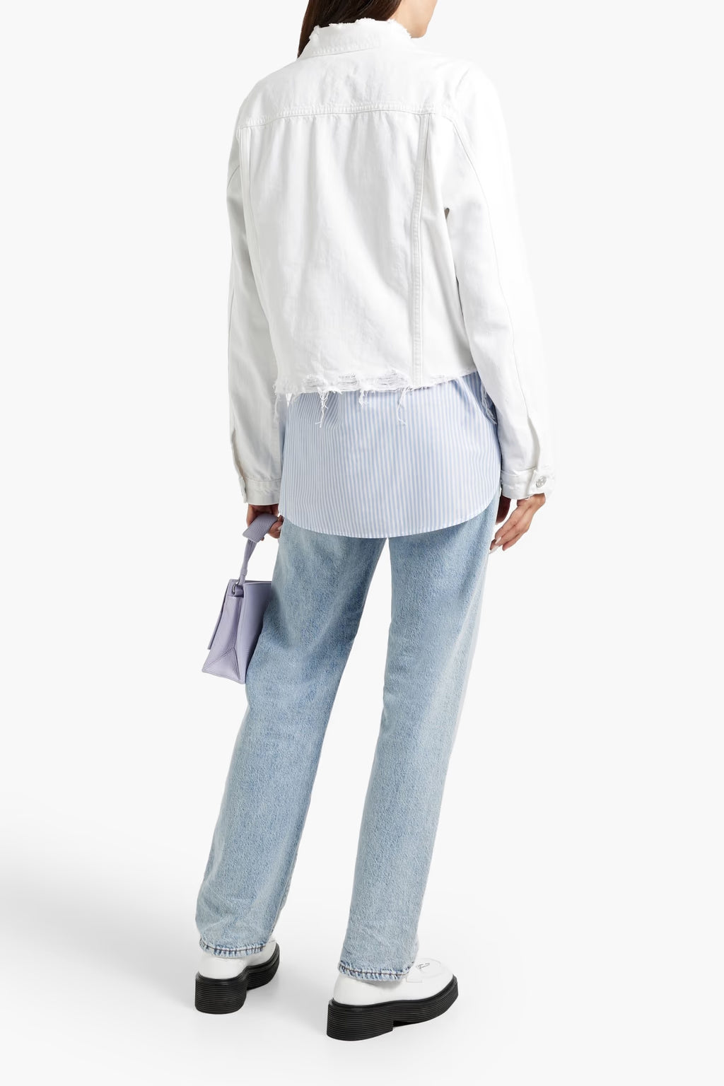 Veste Le Vintage - White Rips