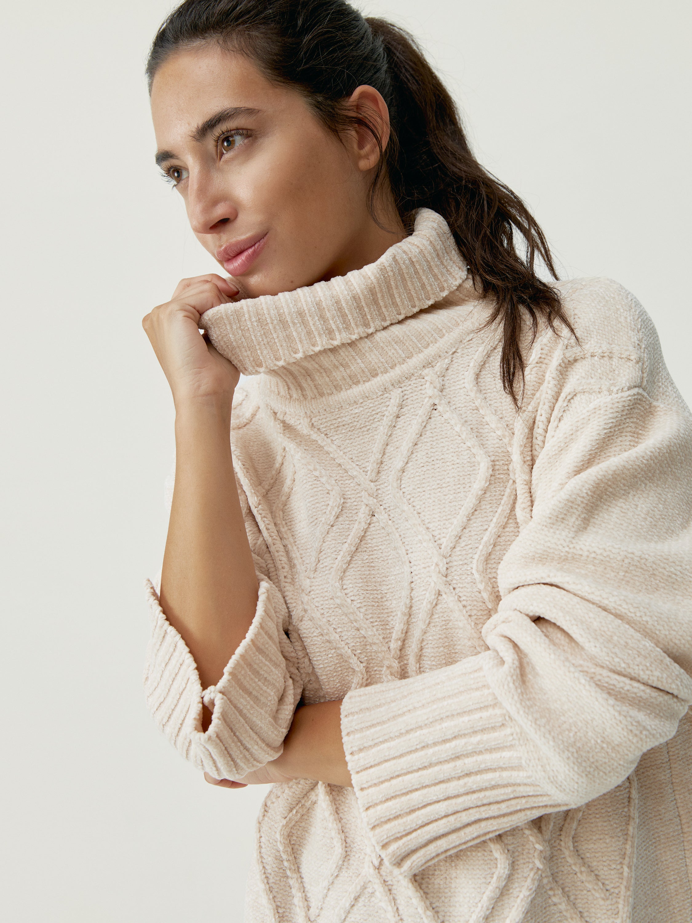 Pull Lía - Tapioca - Femme