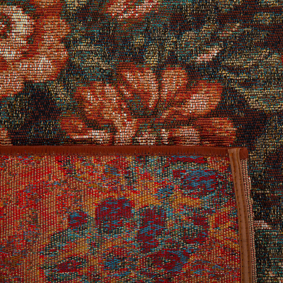 Lido - Tapis D'Extérieur - Polypropylène/Polyester - Multicolore