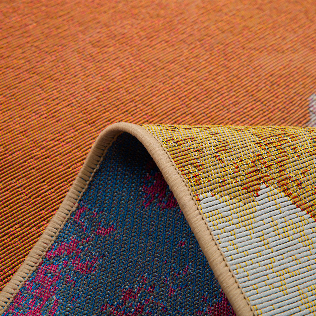 Lido - Tapis D'Extérieur - Polypropylène/Polyester - Multicolore