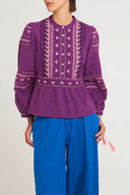 Blouse Lima - Purple