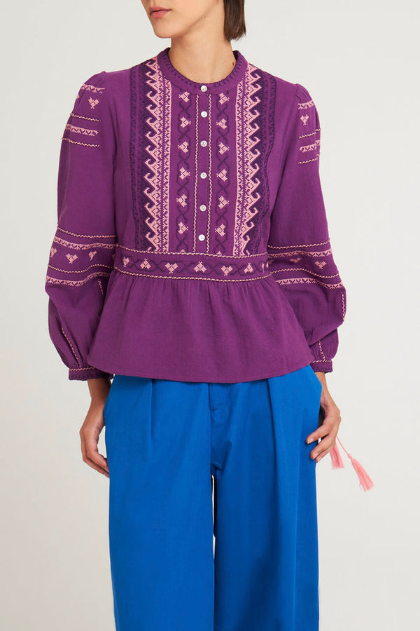 Blouse Lima - Purple