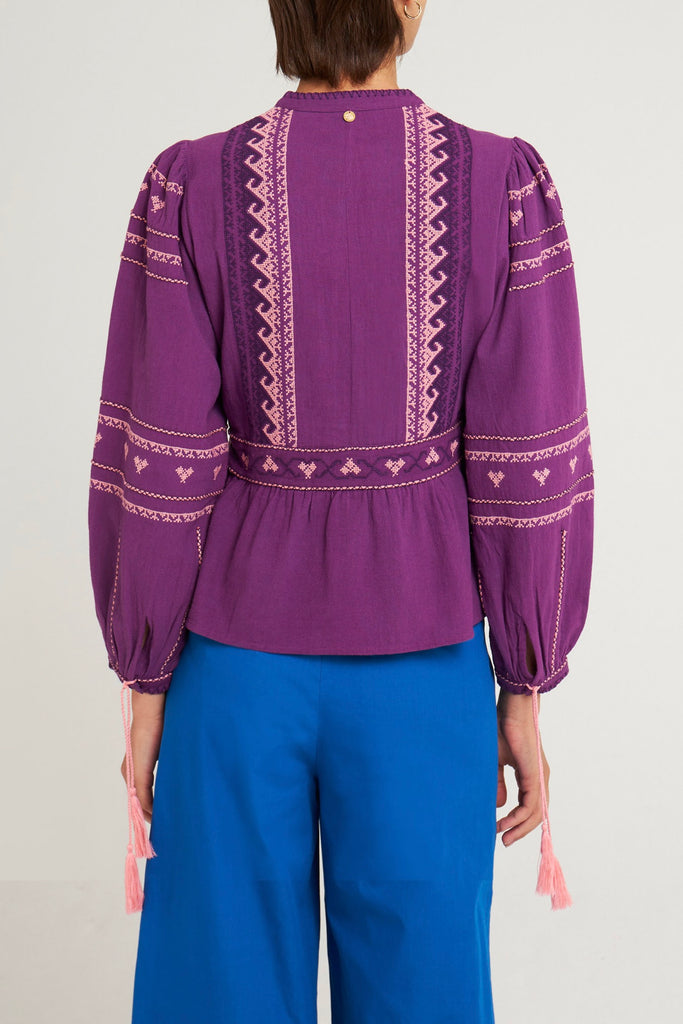 Blouse Lima - Purple