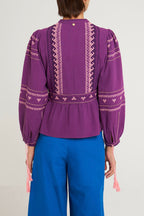 Blouse Lima - Purple