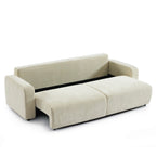 Livio - Canapé Droit 3 Places - Tissu Beige