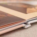 Livre Photo Carré XL Luxe Ouverture À Plat