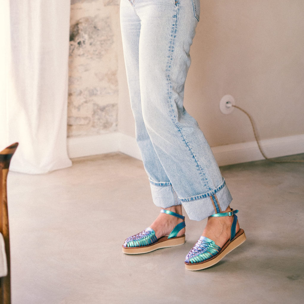 Sandales Loma - Blue Mermaid
