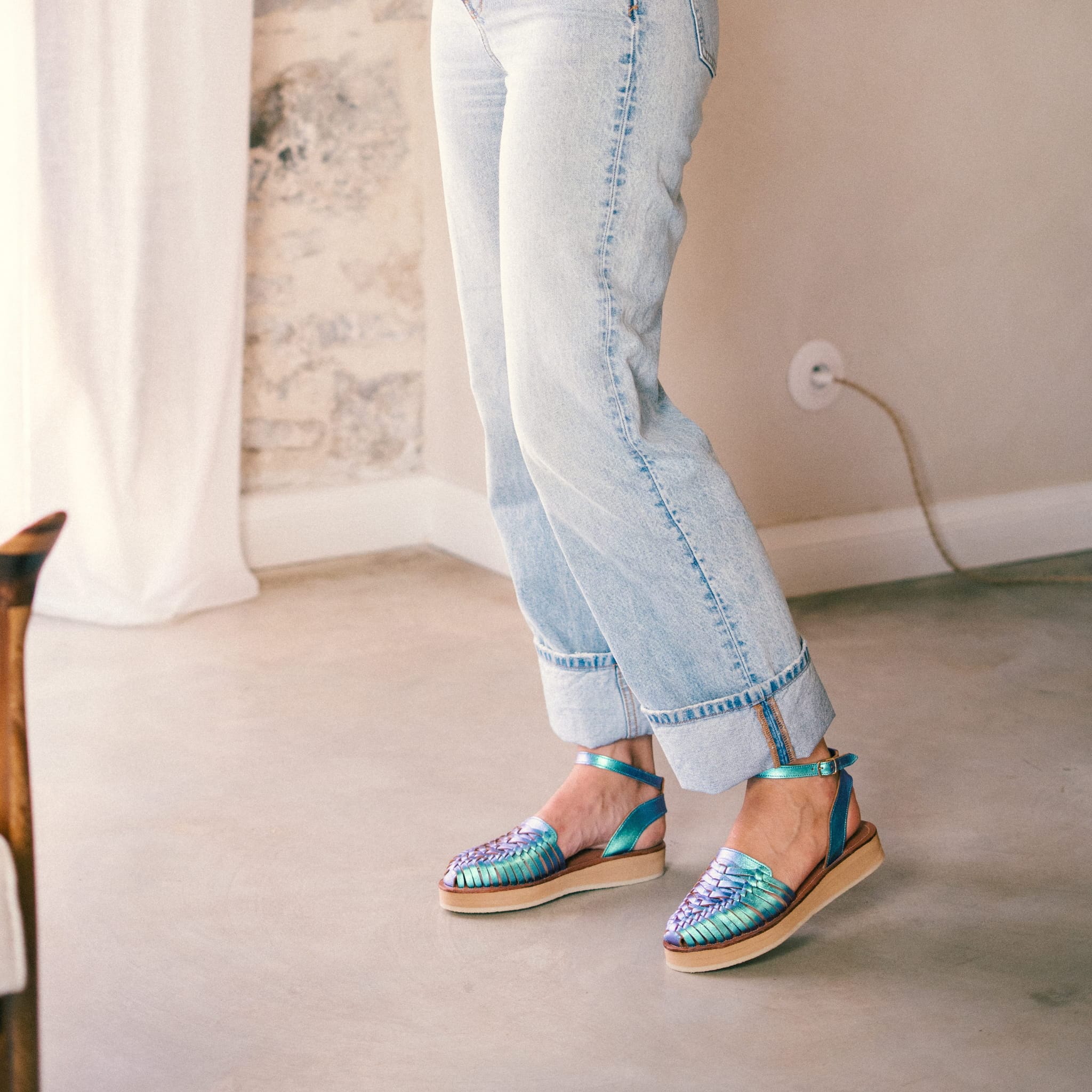 Sandales Loma - Blue Mermaid
