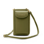 Pochette Bandoulière Étui Portable, Portefeuille London - Khaki