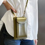 Pochette Bandoulière Étui Portable, Portefeuille London - Khaki