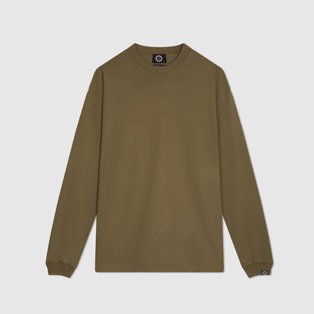 Tee Shirt Manche Longue - Kaki - Mixte