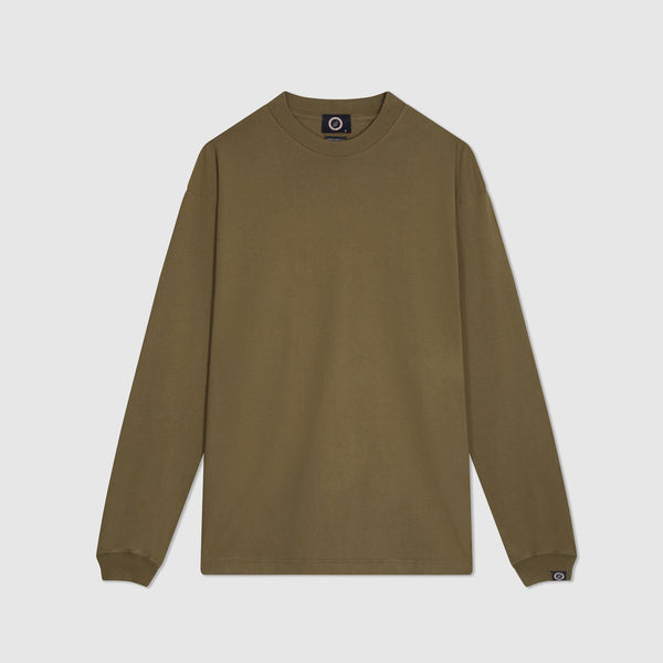 Tee Shirt Manche Longue - Kaki - Mixte