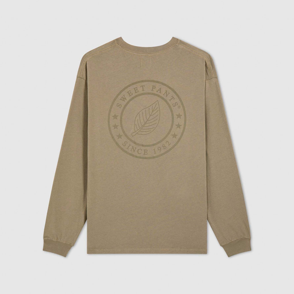 Tee Shirt Manche Longue - Sage - Mixte