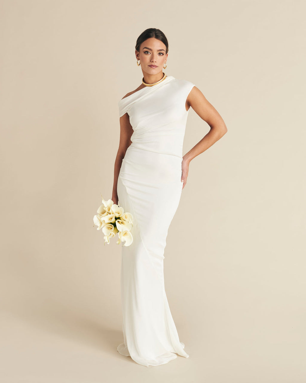 Robe Marguerite Marfil